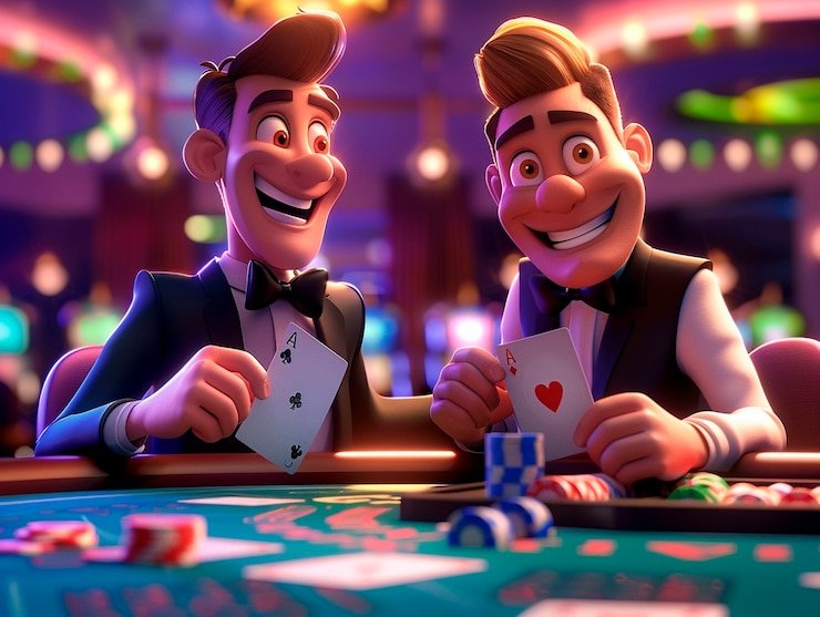 Meja Blackjack live dengan dealer profesional di studio berlianjitu
